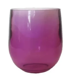 Marie Dumas Acrylic Amethyst Glass Tumbler