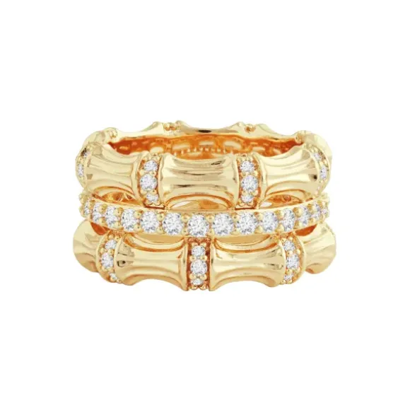 Marie Dumas Anabel Aram Bamboo Stack Ring