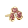 Marie Dumas Anabel Aram Orchid Pavé Ring