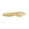 Marie Dumas Anabel Aram Serpent Hinged Bangle