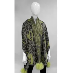 Marie Dumas Animal Print Scarf