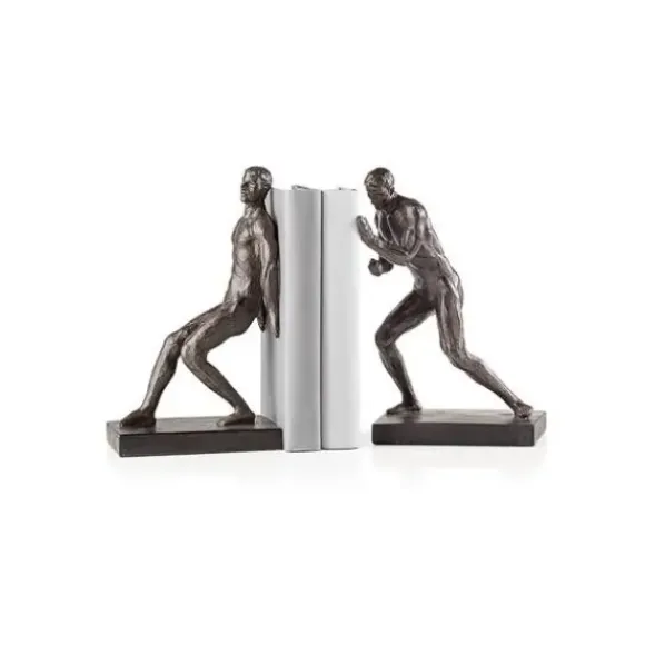 Marie Dumas Athletic Men Bookends - Set of 2