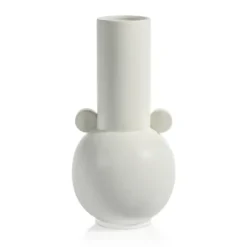 Marie Dumas Beau White Ceramic Vase