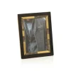 Marie Dumas Black Horn & Brass 5x7 Frame