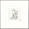 Marie Dumas Black Ink Femme Print III