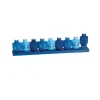 Marie Dumas Blue Dreidels Menorah