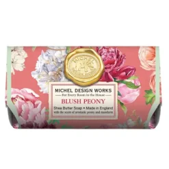 Marie Dumas Blush Peony Large Soap Bar
