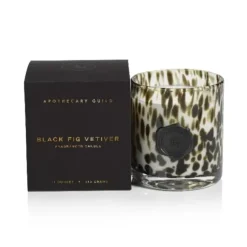 Marie Dumas Boxed Opal Candle - Black Fig Vetiver