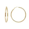 Marie Dumas Bronzallure Big Gold Hoop Earrings