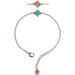 Marie Dumas Bronzallure Enamel Losanga Bracelet