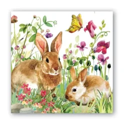 Marie Dumas Bunny Meadow Cocktail Napkins