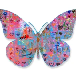 Marie Dumas Butterfly Figaro Wall Art