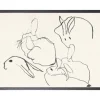 Marie Dumas Cachet Rabbit Study 1896 Print