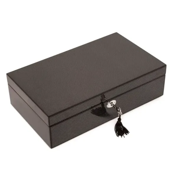 Marie Dumas Carbon Fiber Stackable Jewelry Box