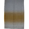Marie Dumas Cashmink Throw Boucle Grey Ombre