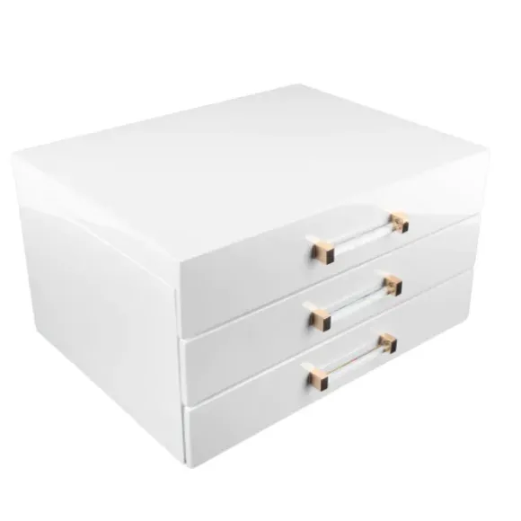 Marie Dumas Chloe White Jewelry Box
