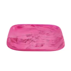 Marie Dumas Classic Magenta Large Square Tray