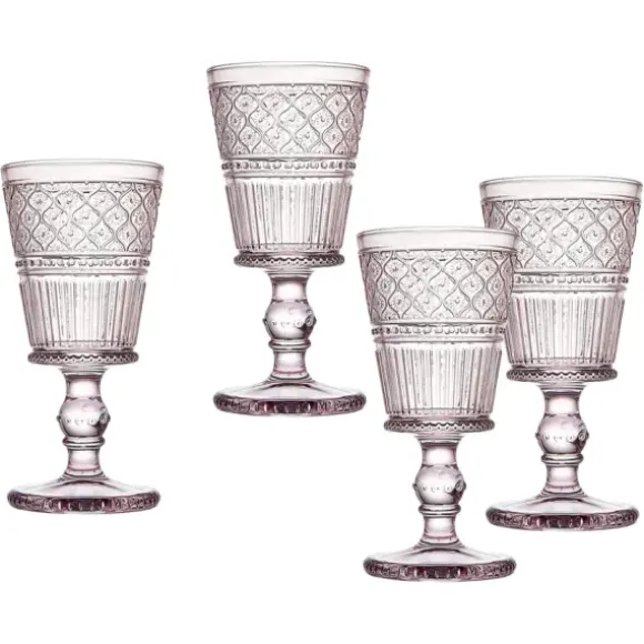 Marie Dumas Classic Pink Set of 4 Goblets