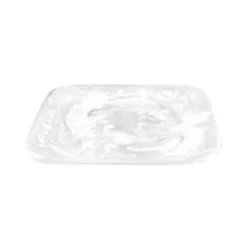 Marie Dumas Classic White Swirl Small Tray