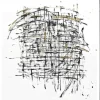 Marie Dumas Criss Cross - Black & Gold
