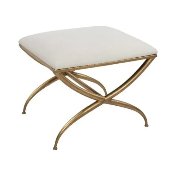 Marie Dumas Crista Small White Bench