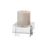 Marie Dumas Crystal Pillar Holder