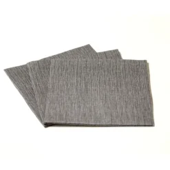 Marie Dumas Dark Grey 25 Piece Cocktail Napkins
