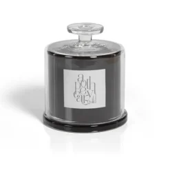 Marie Dumas Dark Grey Large Apothecary Guild Candle with Dome