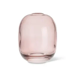 Marie Dumas Dark Rose Medium Barrel Bud Vase