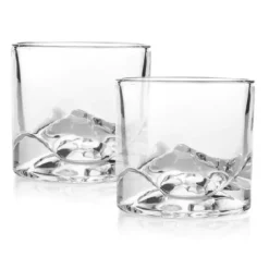 Marie Dumas Denali Whiskey Glasses - Set of 2