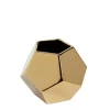 Marie Dumas Faceted Medium Gold Vase