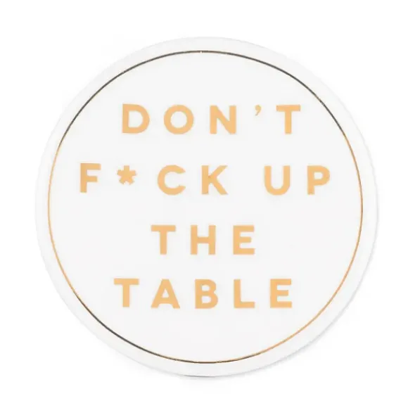 Marie Dumas F*ck Up Table Coaster