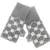 Marie Dumas Fingerless Gloves with Flower Beads