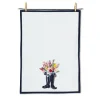 Marie Dumas Flowers & Boots Kitchen Towel