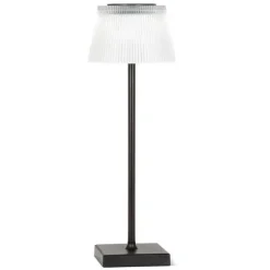 Marie Dumas Frost Fluted Shade Table Lamp