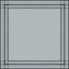 Marie Dumas Galerie des Glaces Argent Tablecloth - 68x162