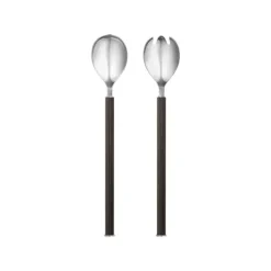 Marie Dumas Georg Jensen Bernadotte Oak Salad Servers
