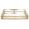 Marie Dumas Gold Mirrored Tray