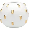 Marie Dumas Gold Studded Urchin Vase