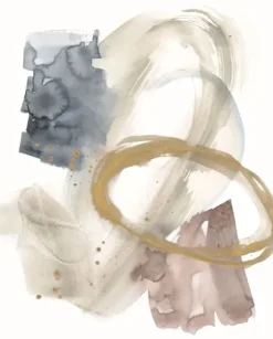 Marie Dumas Golden Abstract II