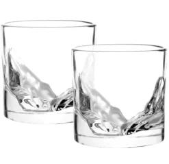 Marie Dumas Grand Canyon Whiskey Glasses - Set of 2
