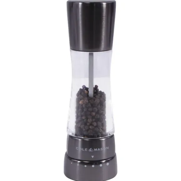 Marie Dumas Gunmetal Pepper Mill