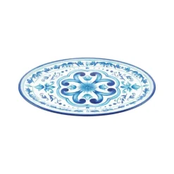Marie Dumas Guzzini Blues Large Oval Tray