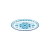 Marie Dumas Guzzini Blues Small Oval Tray