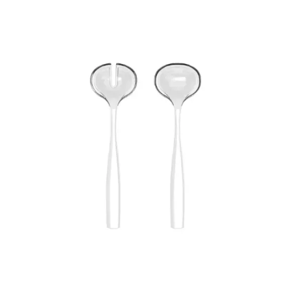 Marie Dumas Guzzini Dolcevita Mother of Pearl Salad Servers