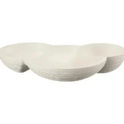 Marie Dumas Guzzini Tierra Milk White Hors D'Oeuvres Dish