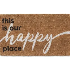 Marie Dumas Happy Place Doormat