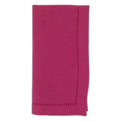 Marie Dumas Hemstitched Dinner Napkin 22x22