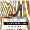 Marie Dumas High Heel with Zebra Stripes