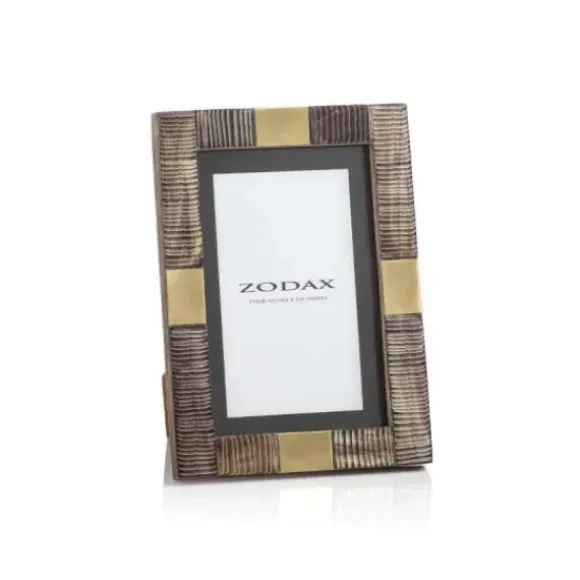 Marie Dumas Horn & Brass Accents 4x6 Frame